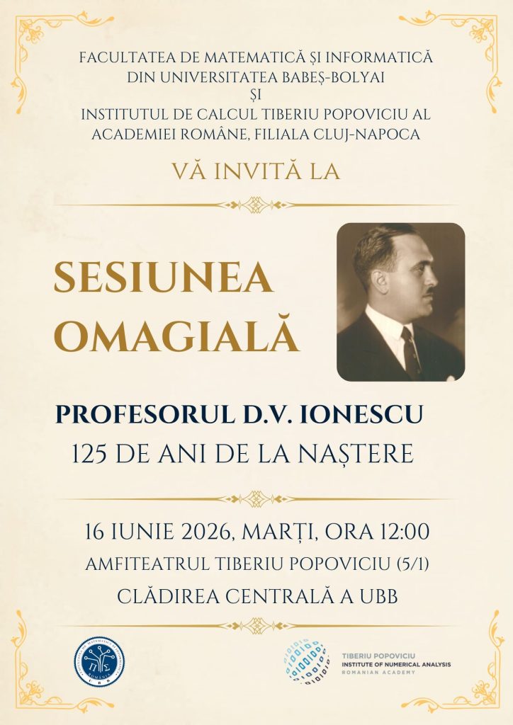 D.V. Ionescu 125 Conference